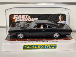 Skala 1/32 Analogue Scalextric Slot Car: Dodge Charger- Fast & Furious