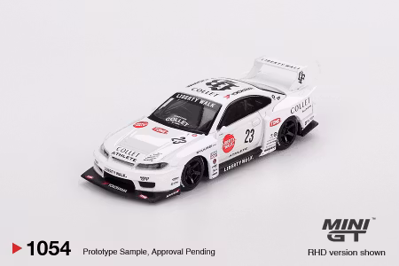 Skala 1/64 Nissan LB-Super Silhouette S15 SILVIA ATHLETE fr MINI GT (1054)