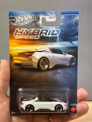 Skala 1/64 Hot Wheels Hybrid Speed - BMW i8 Roadster