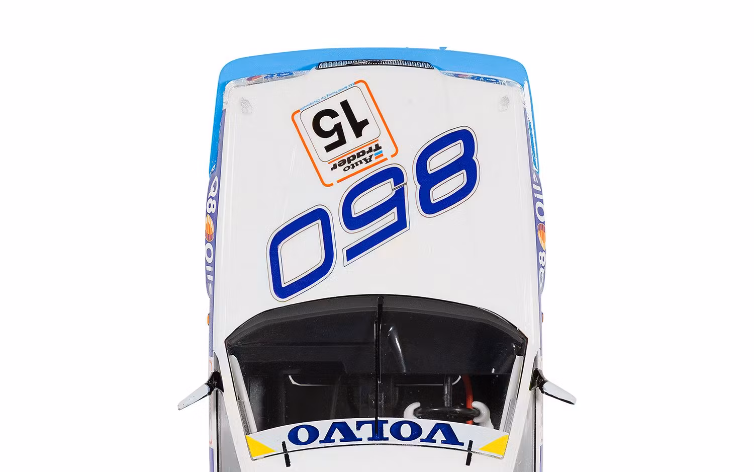 Skala 1/32 An. Scalextric Slot Car: C4597 Volvo 850 Estate - BTCC 1994 - Rickard Rydell