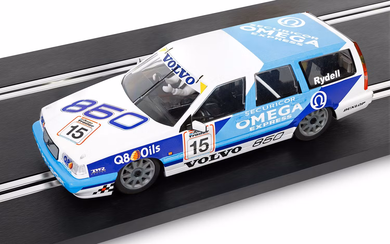 Skala 1/32 An. Scalextric Slot Car: C4597 Volvo 850 Estate - BTCC 1994 - Rickard Rydell