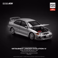 Skala 1/64 Mitsubishi Evolution IV (PR64-140) fr Pop Race