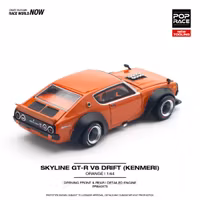 Skala 1/64 Nissan Skyline GT-R V8 Drift (Kenmeri) (PR64-173) fr Pop Race