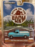 Skala 1/64 Greenlight "Down on the farm" 1969 Ford F250 Farm & Ranch