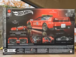 Skala 1/16 Hot Wheels 90' Acura NSX Byggset + Hot Wheels bil