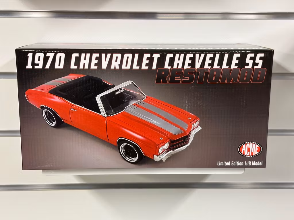 Skala 1/18 1970 Chevrolet Chevelle SS Convertible Restomod fr Acme