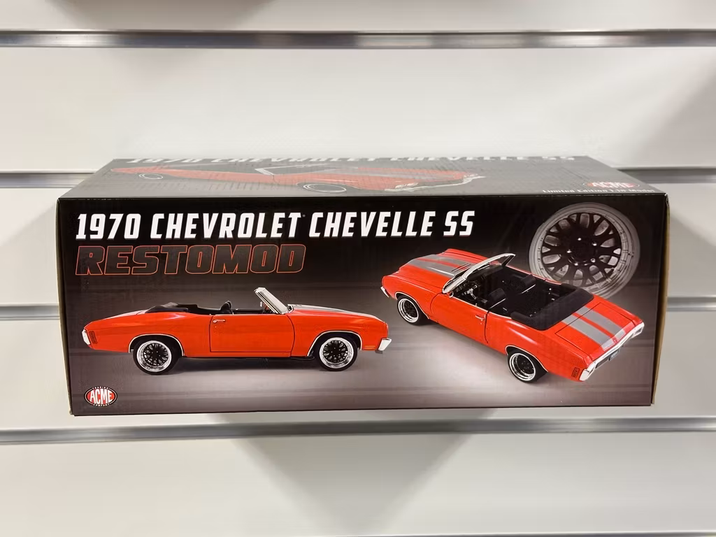 Skala 1/18 1970 Chevrolet Chevelle SS Convertible Restomod fr Acme