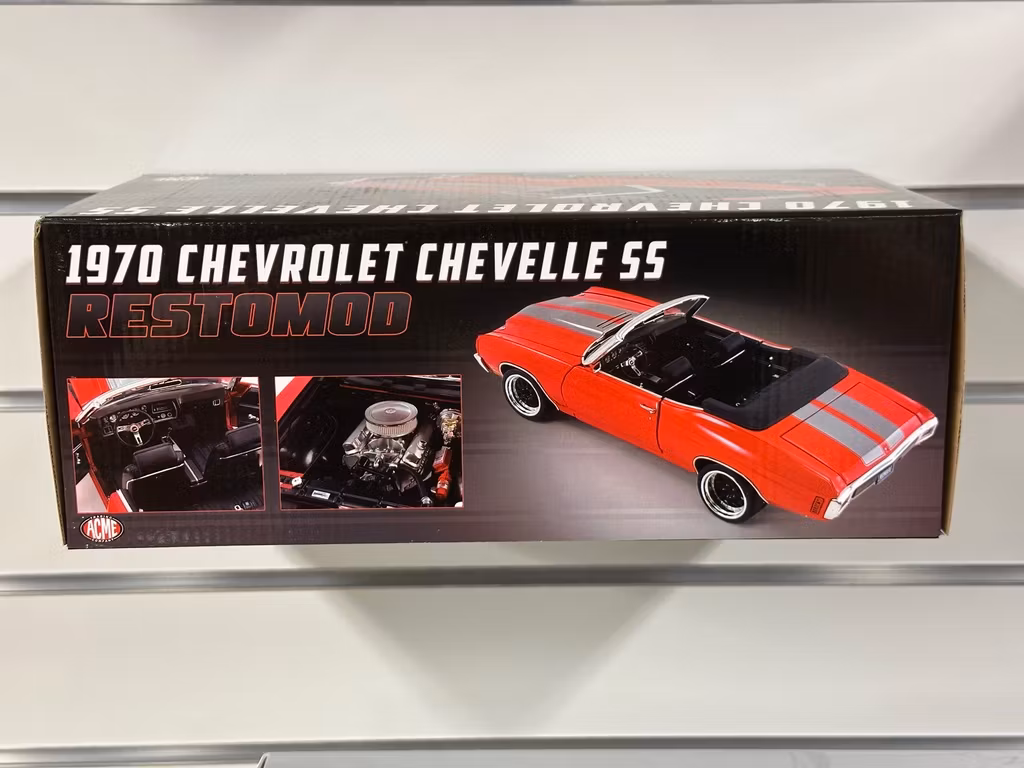 Skala 1/18 1970 Chevrolet Chevelle SS Convertible Restomod fr Acme