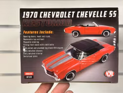 Skala 1/18 1970 Chevrolet Chevelle SS Convertible Restomod fr Acme