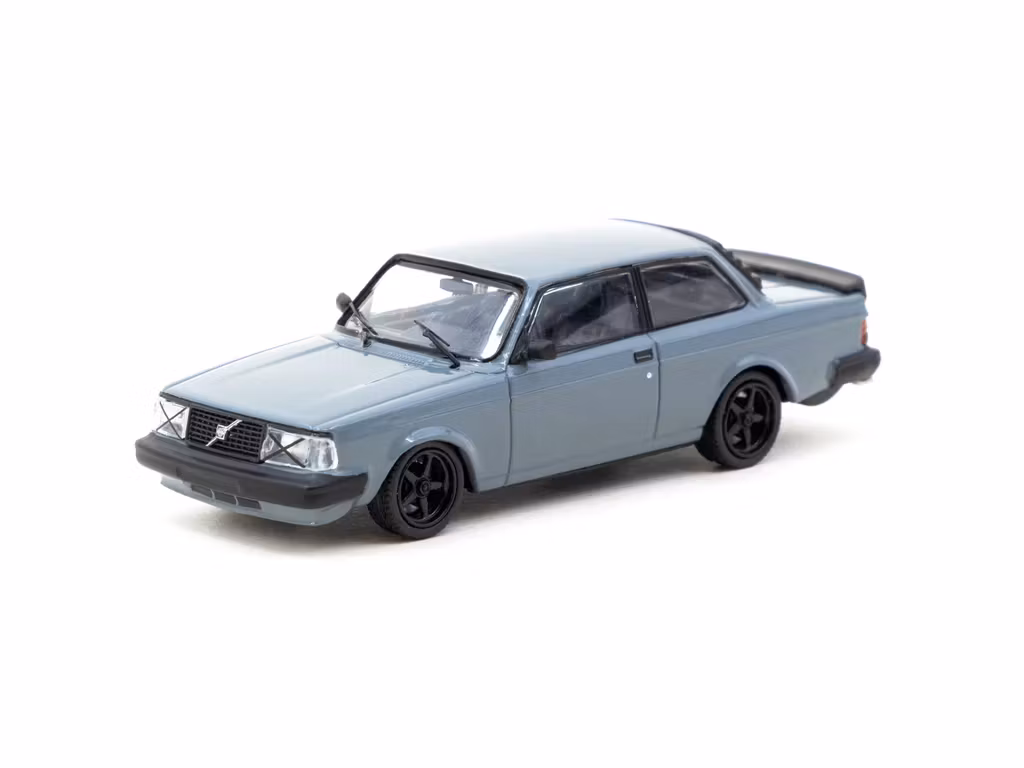 NEW! Skala 1/64 Volvo 242, Custom Grey fr TARMAC