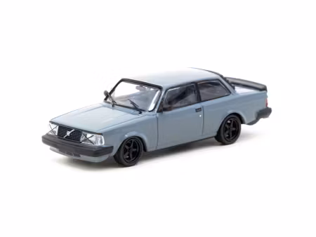 NEW! Skala 1/64 Volvo 242, Custom Grey fr TARMAC