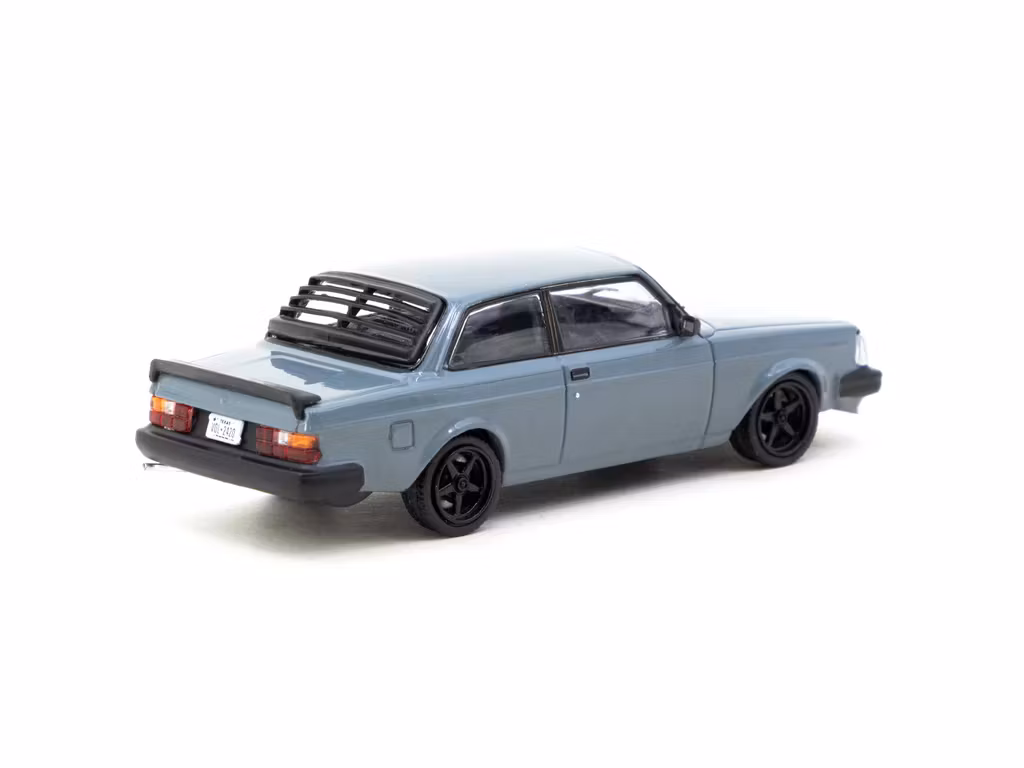 NEW! Skala 1/64 Volvo 242, Custom Grey fr TARMAC