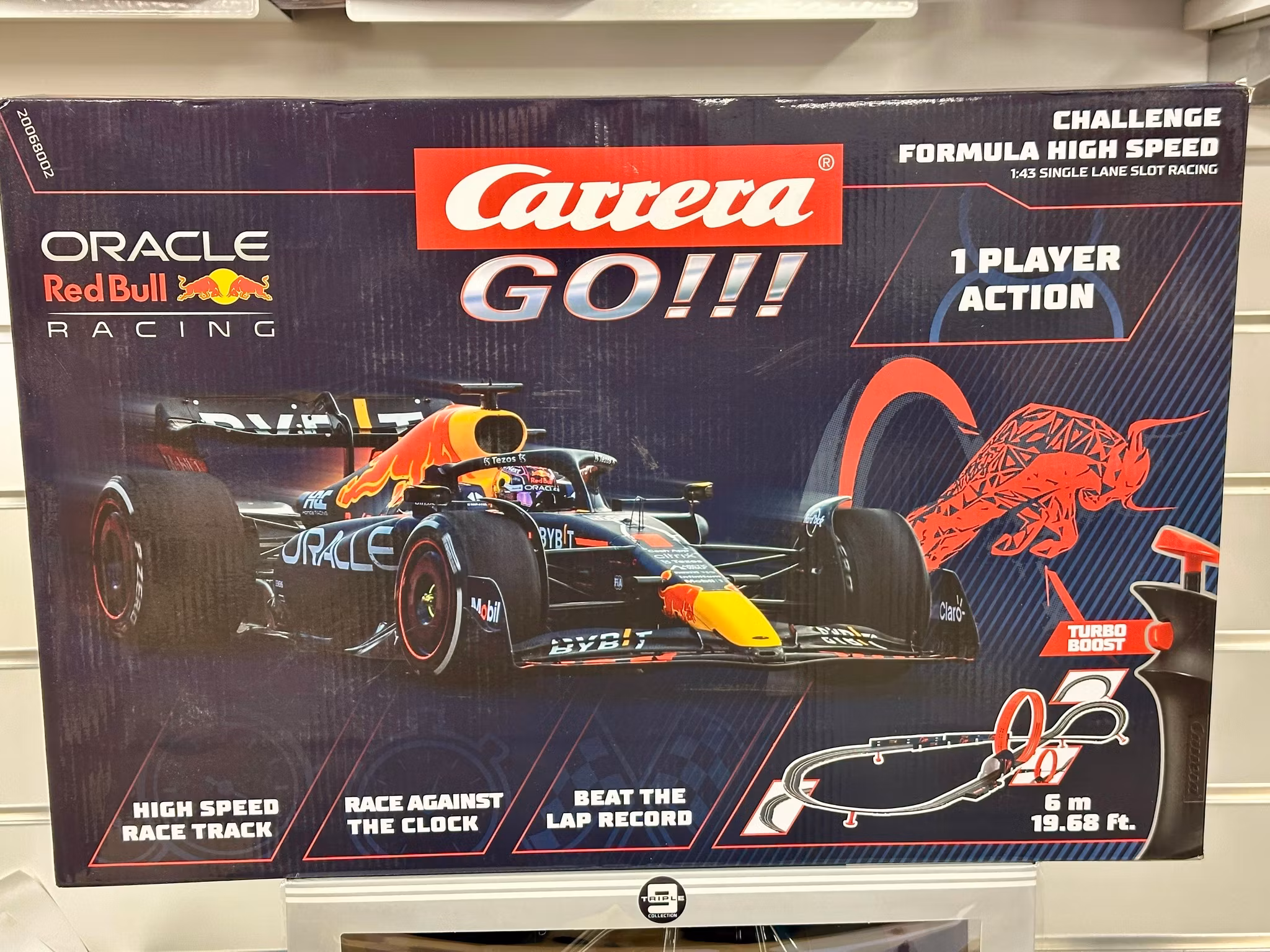 Skala 1/43 Analog racetrack Carrera GO: Formula High Speed, 1 Player action