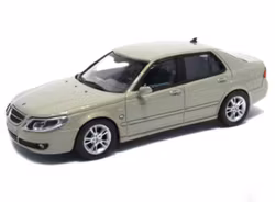 Skala 1/43 - SAAB 9-5 Aero, grey fr Cararama