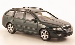 Skala 1/43 Škoda Octavia combi, Green Nature metallic fr Abrex