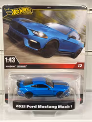 Skala 1/43 HOT WHEELS Premium - 2021 Ford Mustang Mach 1