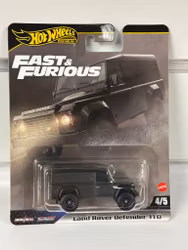 Skala 1/64 HOT WHEELS Premium - Fast & Furious - Land Rover Defender 110