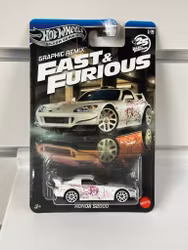 Skala 1/64 25 Yrs Hot Wheels Grafic Remix - Fast & Furious: Honda S2000