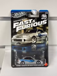 Skala 1/64 25 Yrs Hot Wheels Grafic Remix - Fast & Furious: Acura Integra Sedan GSR Custom