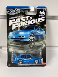 Skala 1/64 25 Yrs Hot Wheels Grafic Remix - Fast & Furious: VW Jetta Mk3