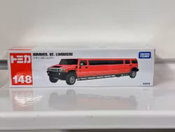 Skala 1/64 #148 Hummer H2 Limousine,  pink fr Takara Tomy/Tomica