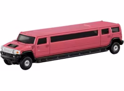 Skala 1/64 #148 Hummer H2 Limousine,  pink fr Takara Tomy/Tomica
