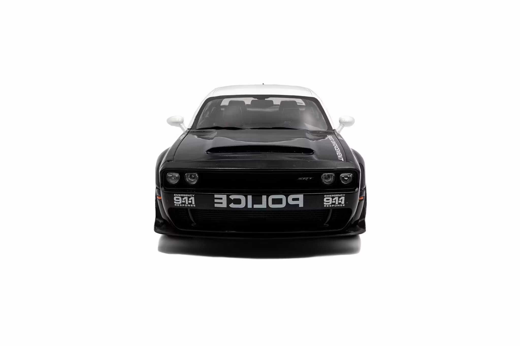 Skala 1/18 Dodge Challenger Demon – Highway police – 2023 fr SOLIDO