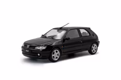 Skala 1/43 Peugeot 306 S16 – Onyx Black – 1994 fr Solido