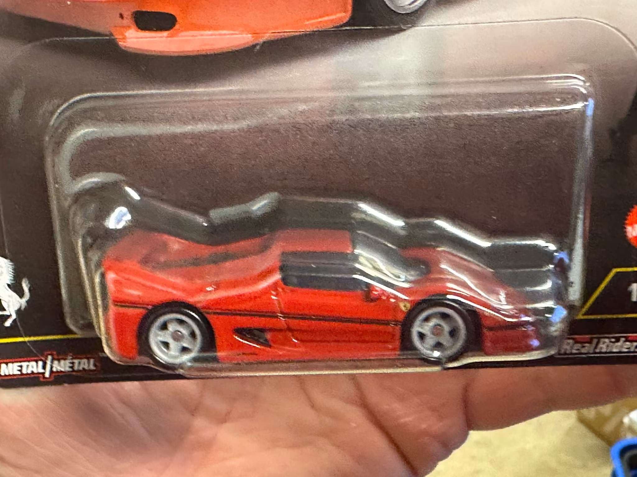 Skala 1/64 HW Premium, Timeless Icons: Ferrari F50 - Car Culture, Hot Wheels Premium