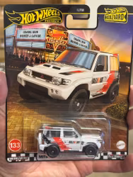 Skala 1/64 HW Premium, Boulevard: Mitsubishi Pajero Evo - Car Culture, Hot Wheels Premium