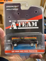 Skala 1/64 Greenlight "Hollywood" 1981 Dodge Ram Power Prospector - The A-Team