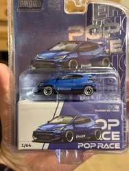 Skala 1/64 Toyota Pandem GR Yaris (PR64-136) fr Pop Race
