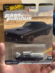 Skala 1/64 Hot Wheels Premium - Fast & Furious - 1970 Plymouth AAR Cuda