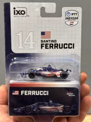 Skala 1/64 NTT Indycar Series - #14 Santino Ferrucci fr IXO Models