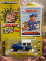 Skala 1/64 Garbage Pale Kids - 1970 Jeep DJ-5 fr Greenlight