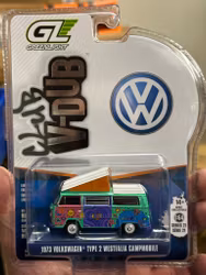 Skala 1/64 Club V-Dub - 1973 Volkswagen Type 2 Westfalia Campmobile fr Greenlight