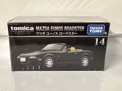Skala 1/64 fr Tomica Premium: Mazda Eunos Roadster (Miata)