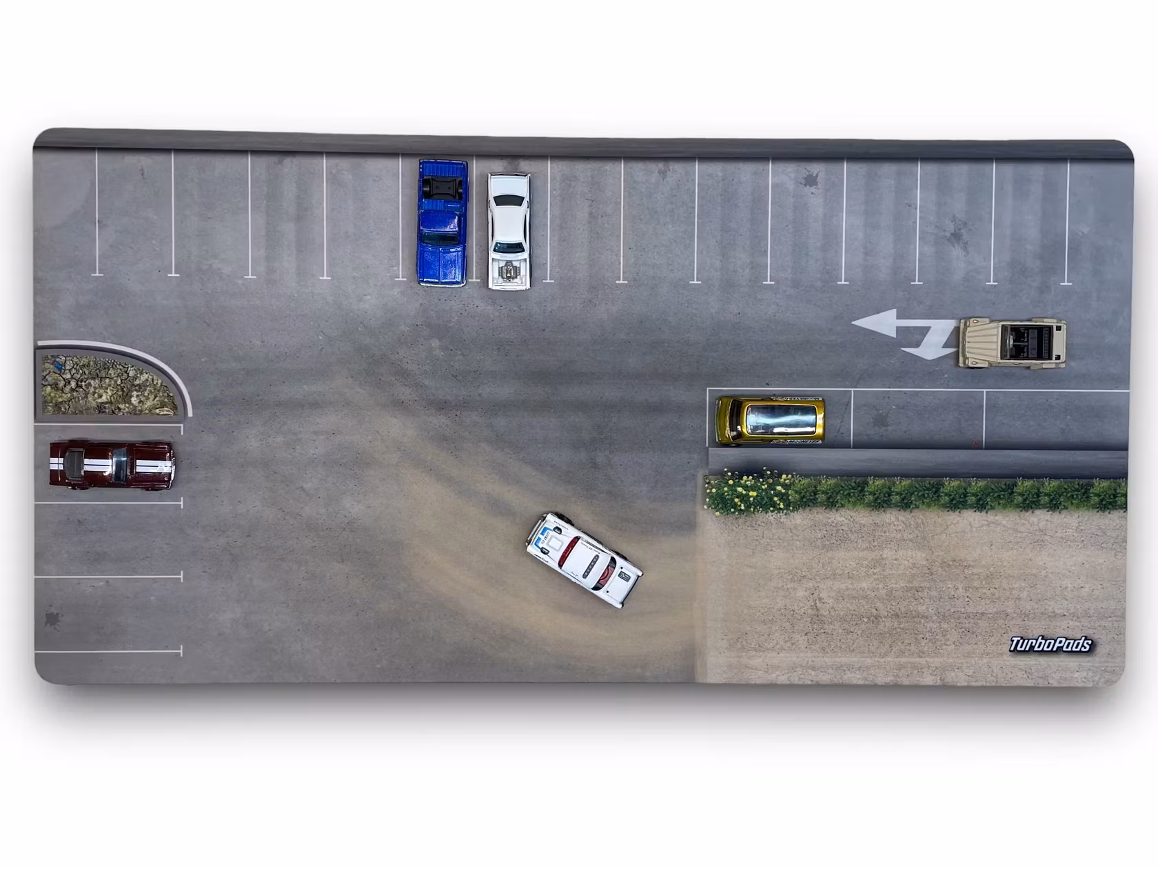 Skala 1/64 Tijuana TurboPad 70x35cm mat mouse pad.