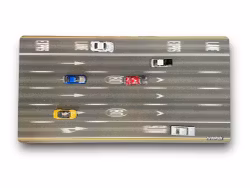 Skala 1/64 Highway TurboPad 70x35cm mat mouse pad.