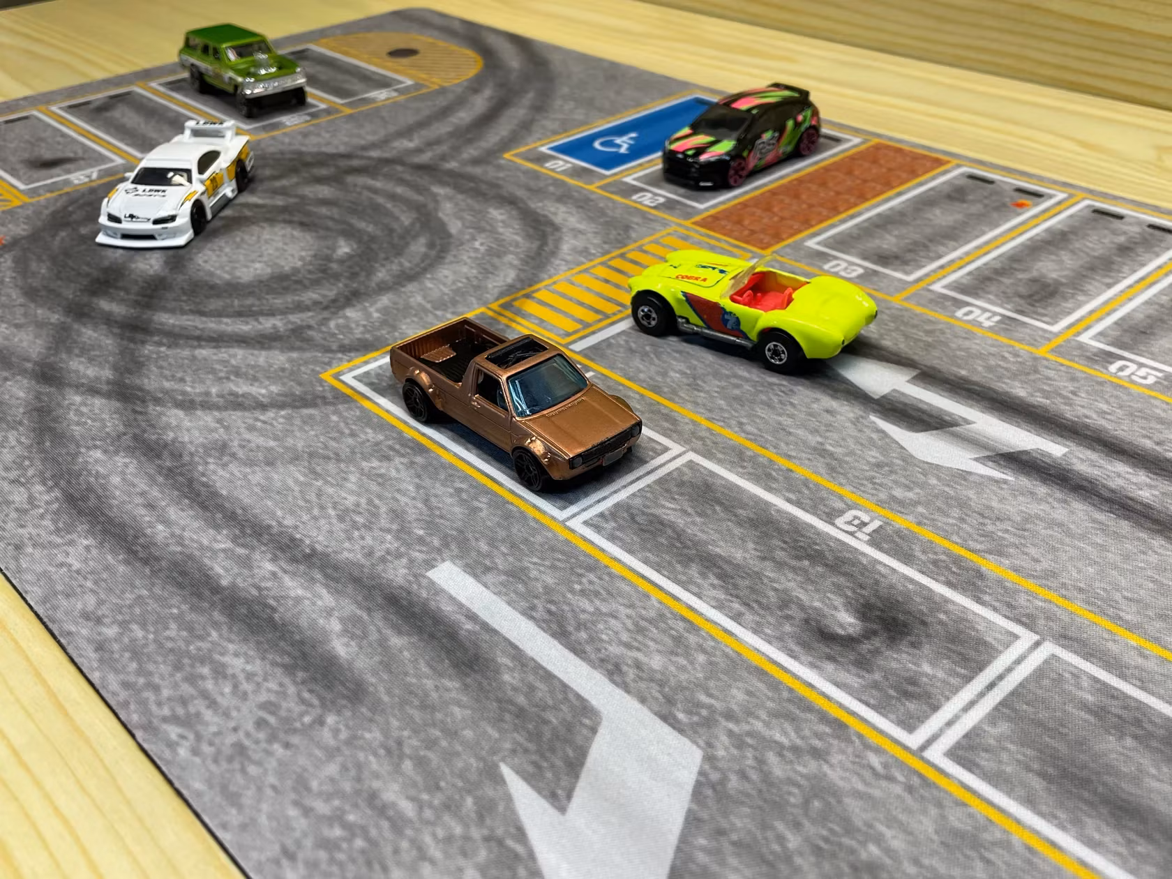 Skala 1/64 Los Angeles TurboPad 70x35cm mat mouse pad.