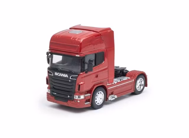 Skala 1/32 WELLY Transporter: Scania V8 R730, Red