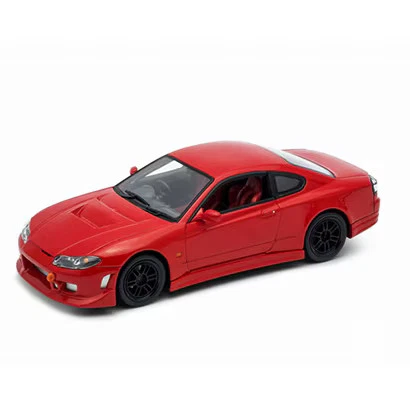 Skala 1/24 Nissan Silvia (S15), Red fr Nex models / Welly