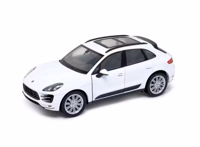 Skala 1/24 Porsche Macan Turbo, White fr Nex models / Welly