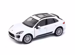 Skala 1/24 Porsche Macan Turbo, White fr Nex models / Welly