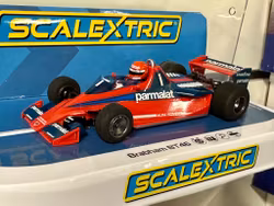 Skala 1/32 An. Scalextric Slot Car: C4510 Brabham BT46 - Niki Lauda Italian GP 1978