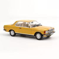 Skala 1/18 Mercedes-Benz 280 CE 1980 Sahara Yellow fr Norev