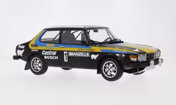 Skala 1/18 Saab 99 EMS, 1977, #1, Eklund/Cederberg fr MCG Model Car Group
