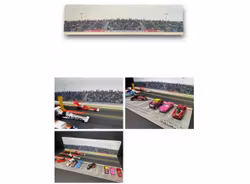 Skala 1/64 Drag strip Background Turbo Pad  70cm x 17,5 cm mat mouse pad.