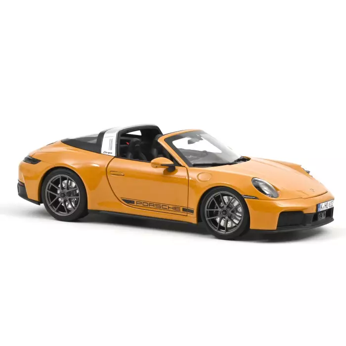 Skala 1/18 Porsche 911 Targa 4 GTS 2025 Bahama Yellow fr Norev
