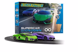 Skala 1/32 Scalextric Slot Racing Track: Supercar Showdown (C1457P)